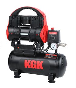 KGK Bærbar kompressor 1,5 HK - 9 L - Oliefri